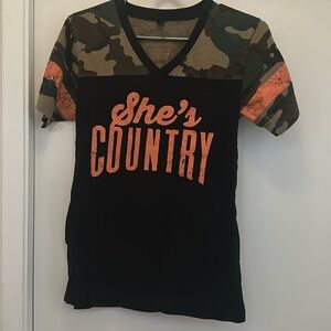 Jason Aldean Country Camo Shirt